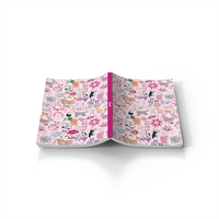 Kitty Charms Classic Layflat Notebook Journal LFC2645L