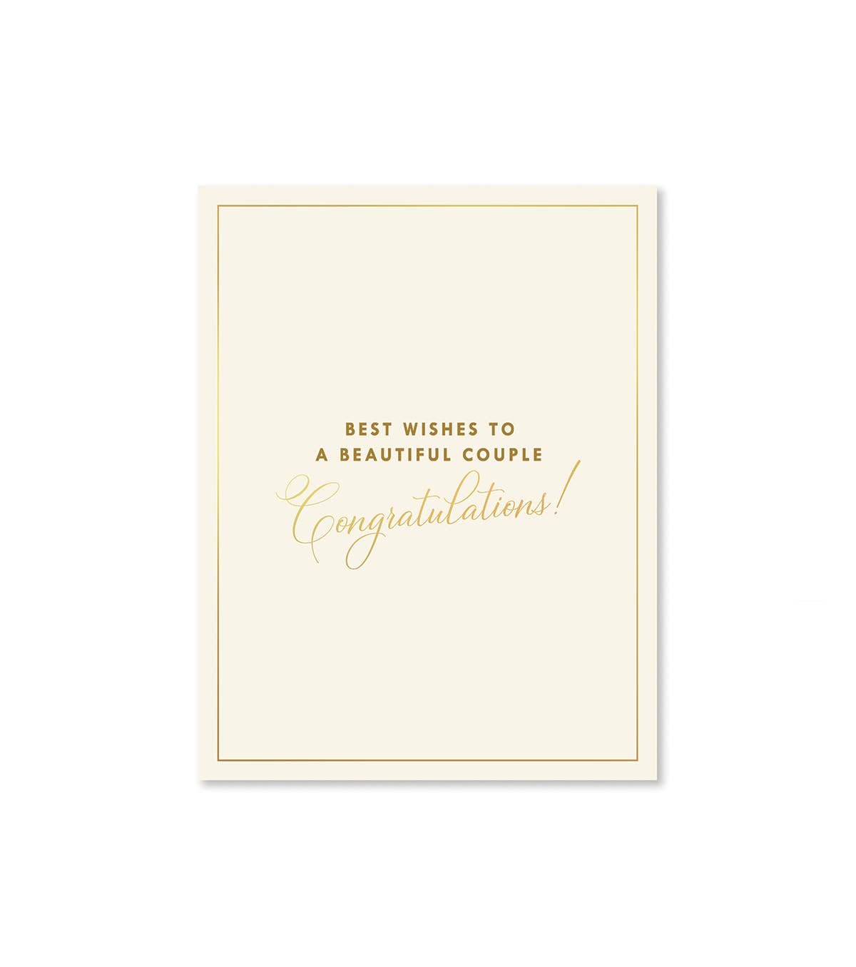 Beautiful Couple Wedding Card