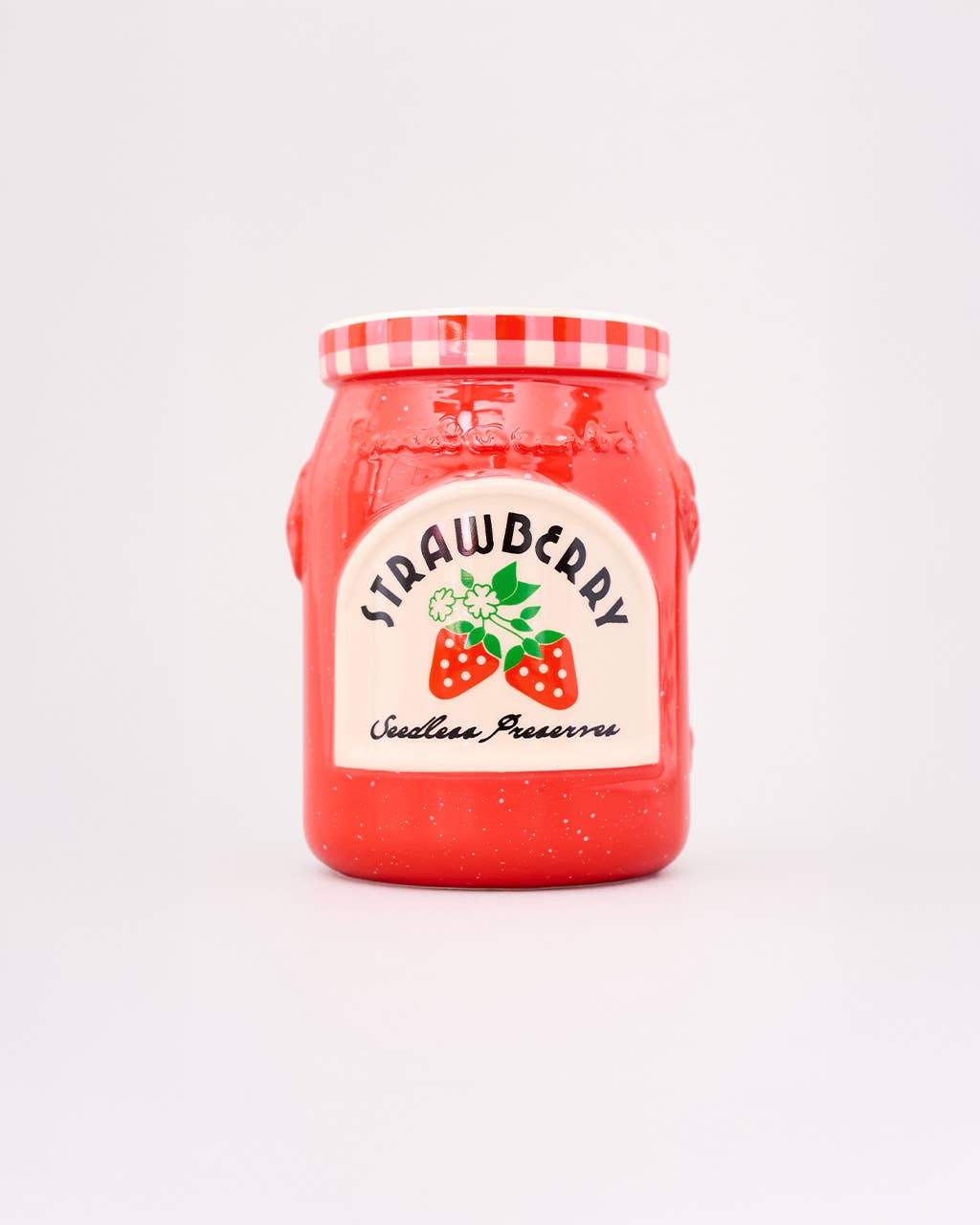 Ceramic Vase, Strawberry Jam