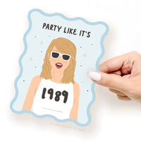 Let's Party 1989 Card