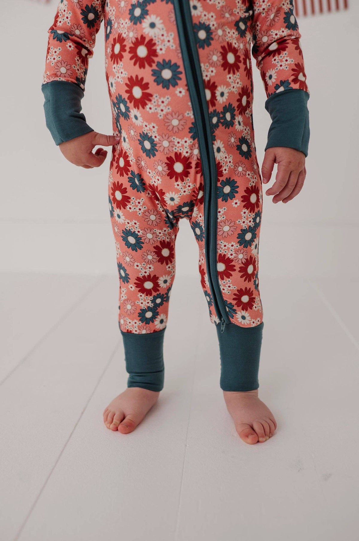 Babysprouts Long Sleeve Zip Romper