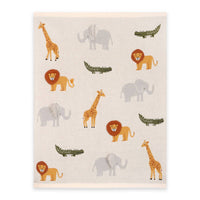 Savannah-Organic 3D Jacquard Sweater Knit Baby Blanket