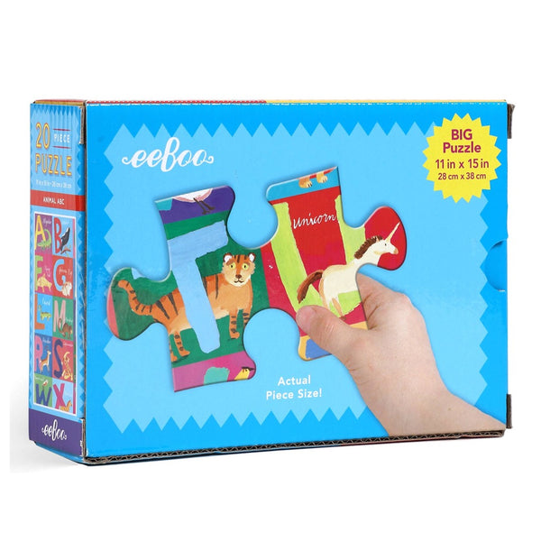 Animal ABC 20 Piece Puzzle