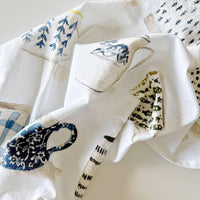 Mugs cotton flour sack tea towel