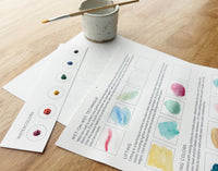 All-In-One Beginner Watercolor Kit - Wildflowers