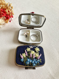 Floral Embroidered MiniJewelry
