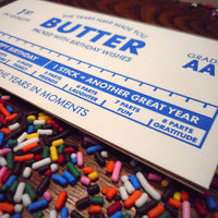 Butter Birthday Card
