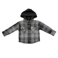 Babysprouts Kid's Hooded Shacket