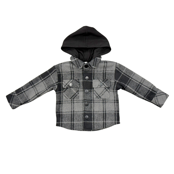 Babysprouts Kid's Hooded Shacket