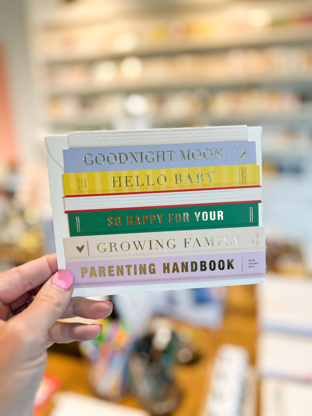 Baby Books Greeting Card