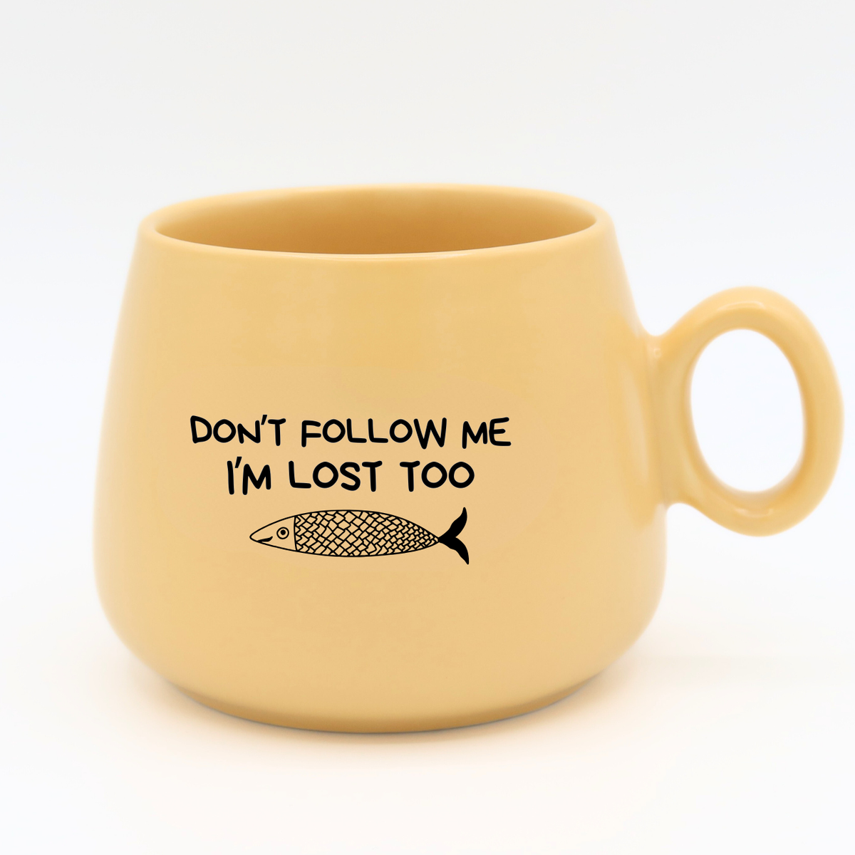 Don't Follow Me - Cappuccino Mug 