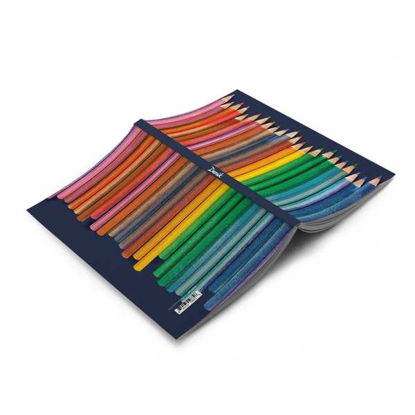 Rainbow Pencil Classic Layflat Journal Notebook