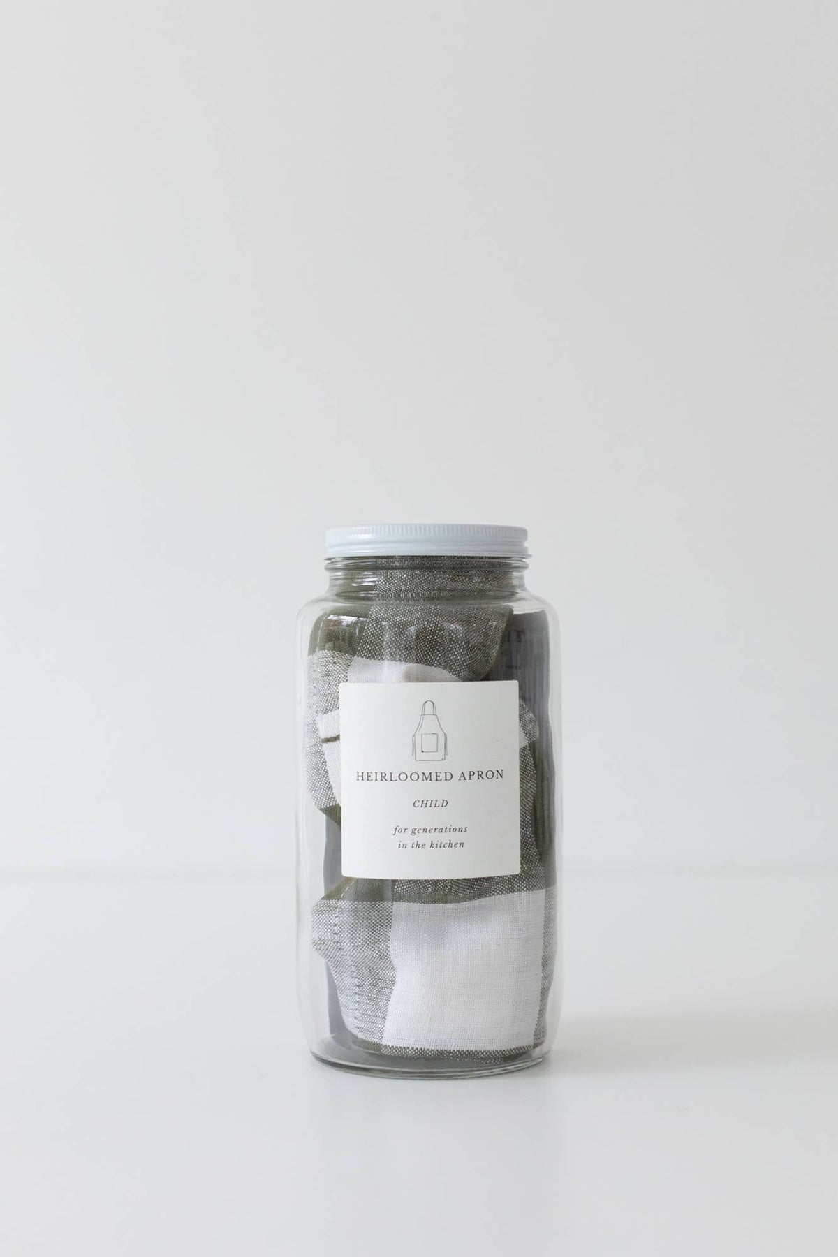Keepsake Jar Linen Adult Bistro Apron