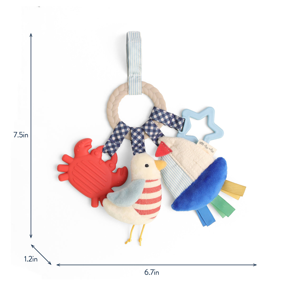 Nautical Bitzy Busy Ring