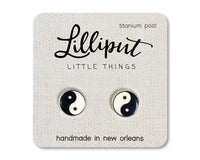 Yin Yang Earrings / Retro Earrings