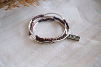 Sterling Silver Triple Wrap Bracelet Collection