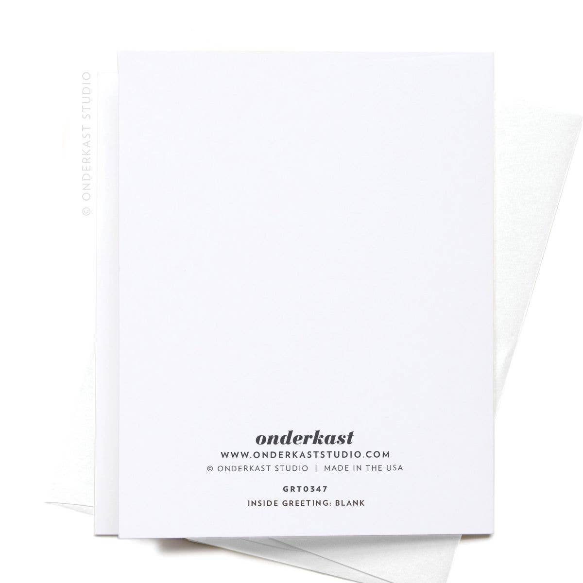 Happy Hanukkah Menorah Card