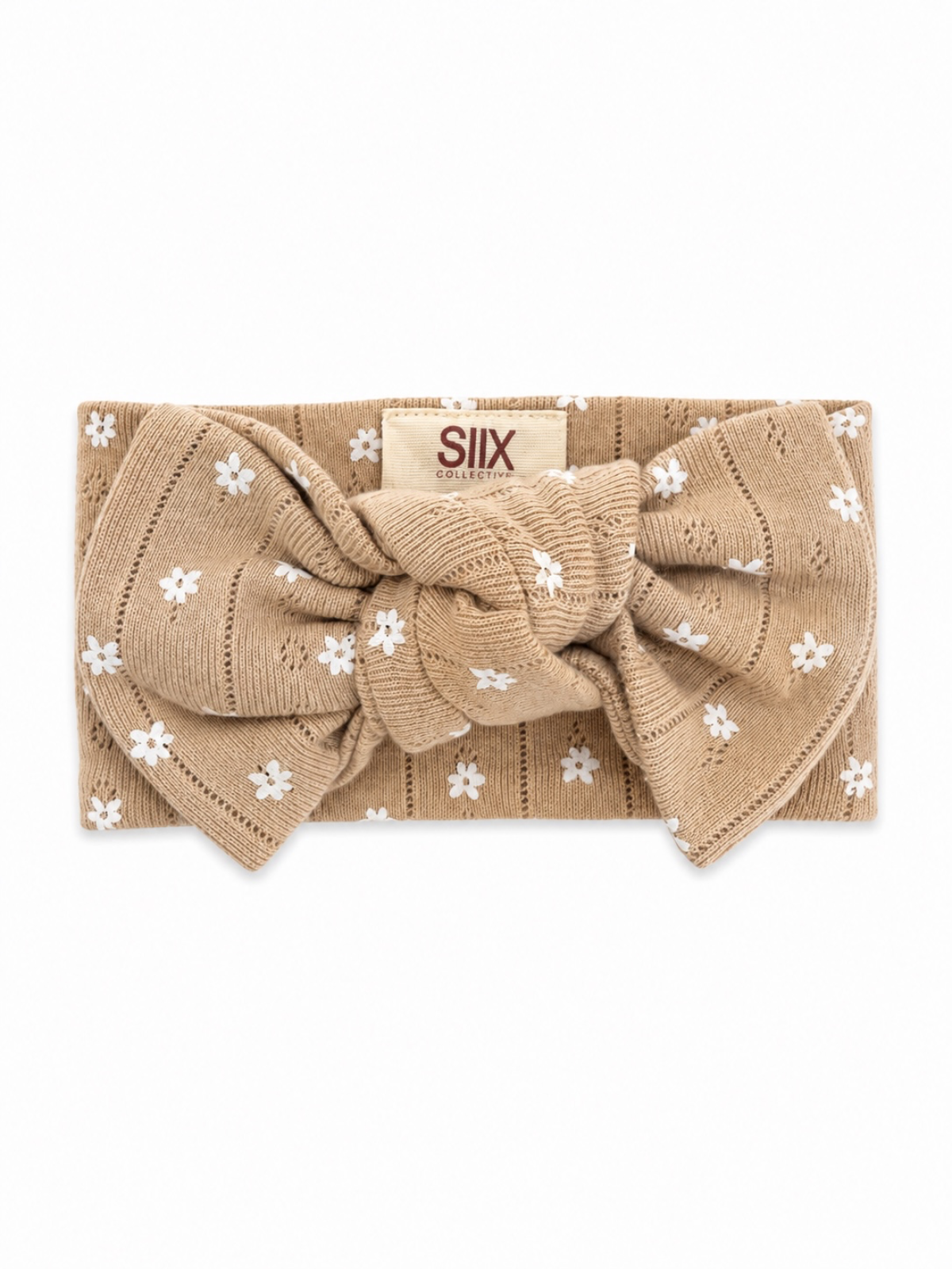 Almond Bloom / Organic Pointelle Bow