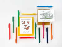 Magic Butterfly Birthday Card