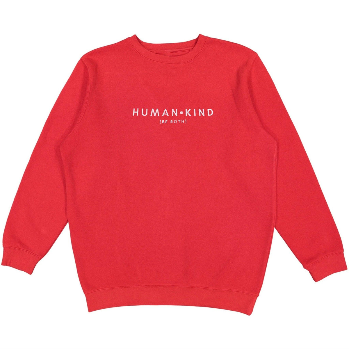 Human Kind Embroidered Crewneck
