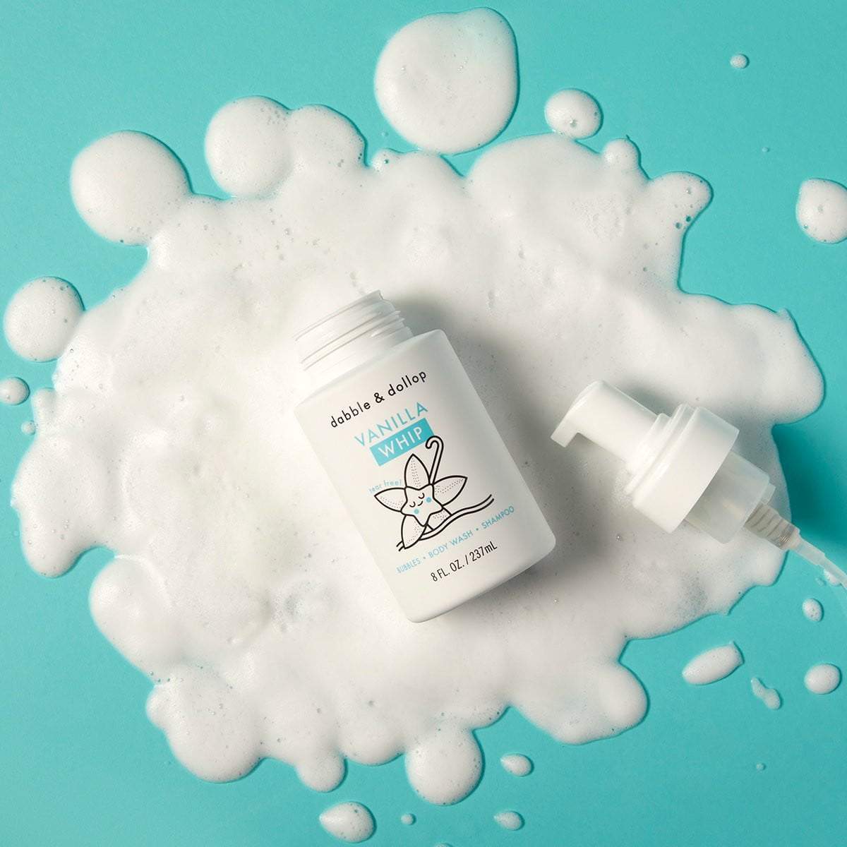 Vanilla Foaming Bubble Bath, Body Wash & Shampoo