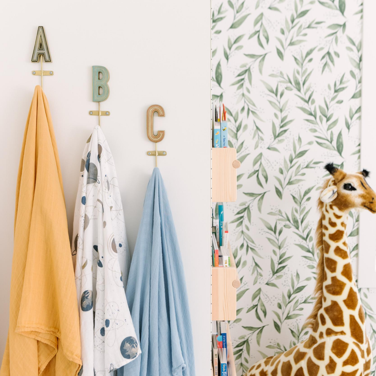 Bamboo Muslin Swaddle - Space