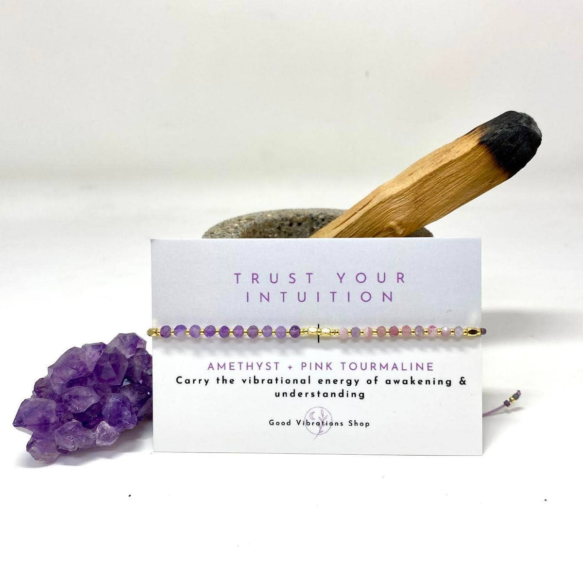 Trust Your Intuition ⎮ Gemstone Intention Bracelet