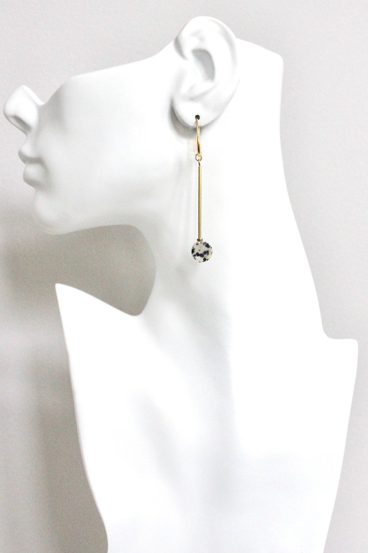 Dalmatian earrings