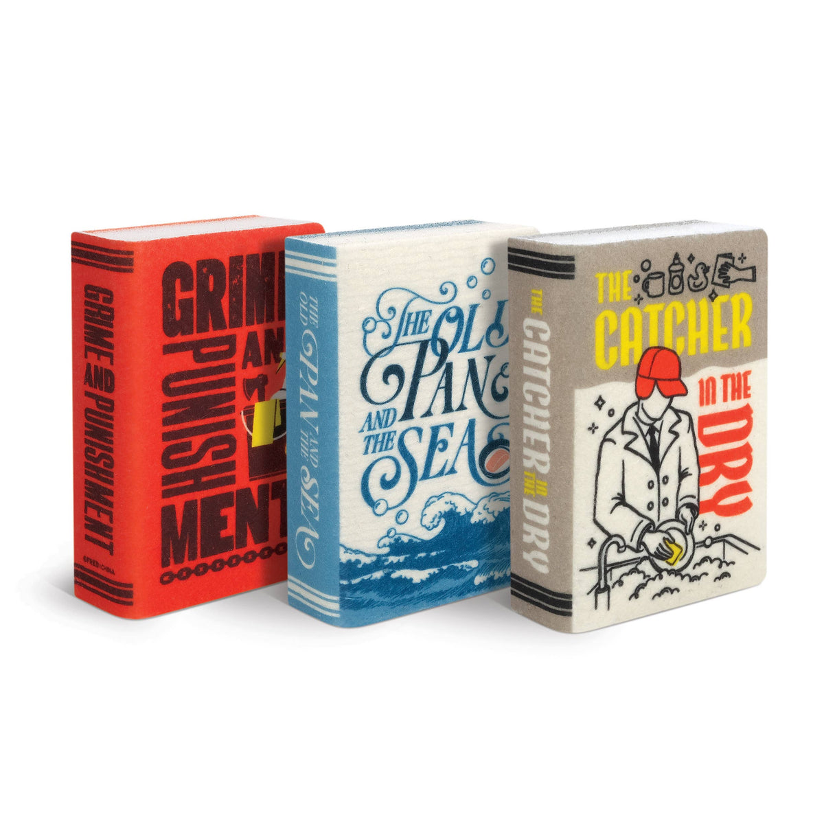 Neat & Novel - Chapter Two Sponges, Set of 3