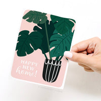Happy New Home! House Plant Greeting Card