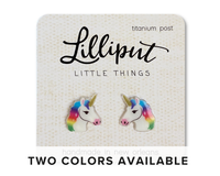 Rainbow Unicorn Earrings