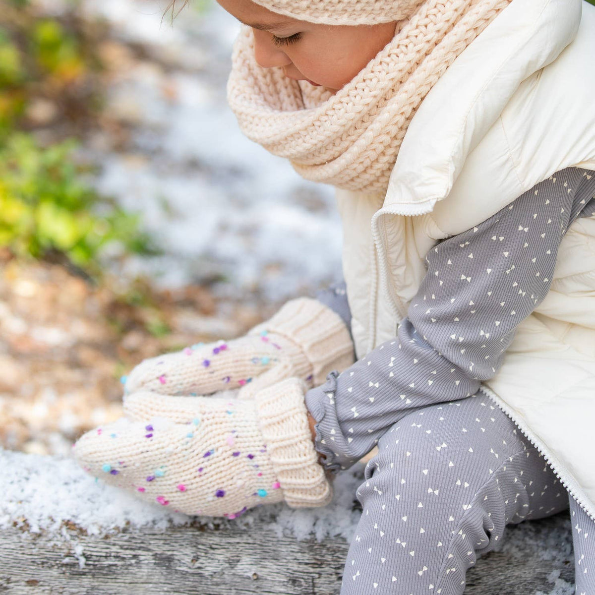 Specked Winter Mittens