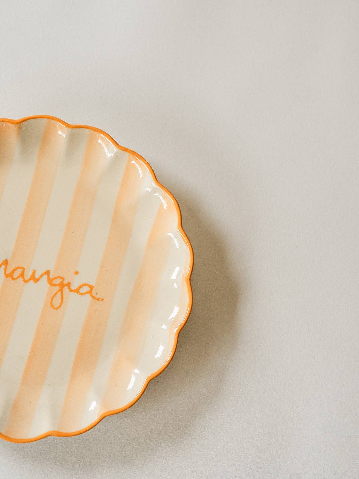 Enjoy Dessert Plate