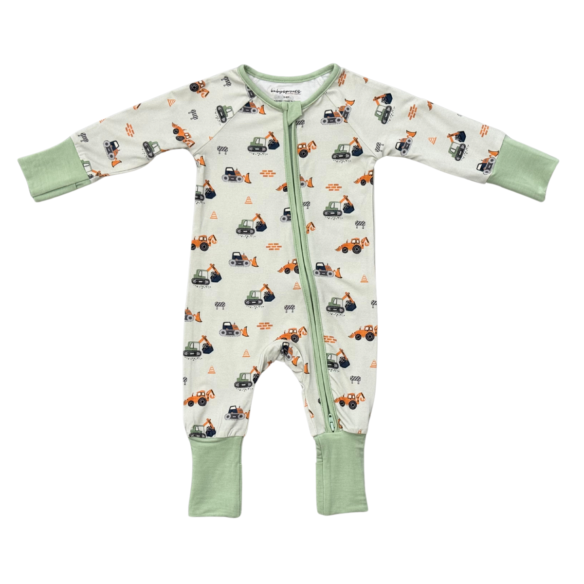 Babysprouts Long Sleeve Zip Romper