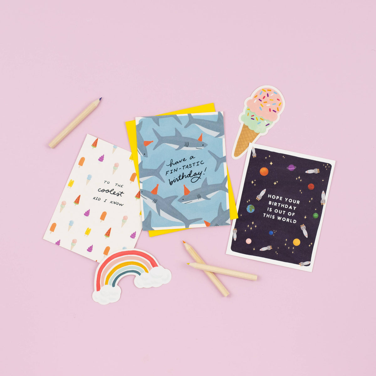 Out of This World Birthday Card