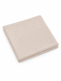 Tan Stripe / Ribbed Swaddle
