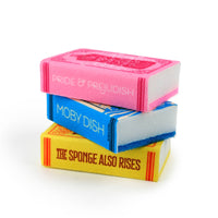 Neat and Novel - Book Parody Sponges - Set of 3