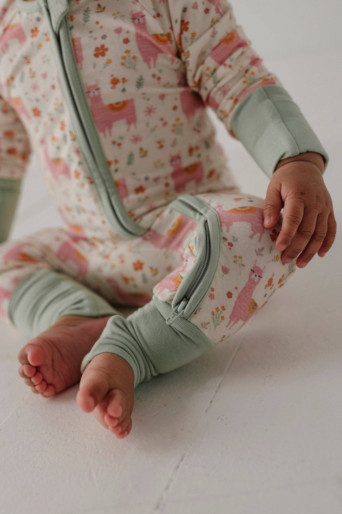 Babysprouts Long Sleeve Zip Romper