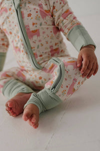 Babysprouts Long Sleeve Zip Romper