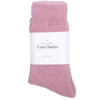 Cozy Cloud Socks - Orchid Purple