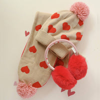 Sweetheart Knitted Hat 7-10 Years