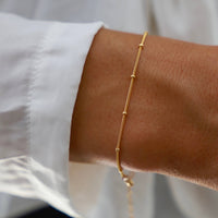 DELICATE BALL CHAIN BRACELET