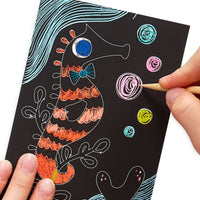 Scratch & Scribble: Mini Kit - Friendly Fish (7 PC Set)