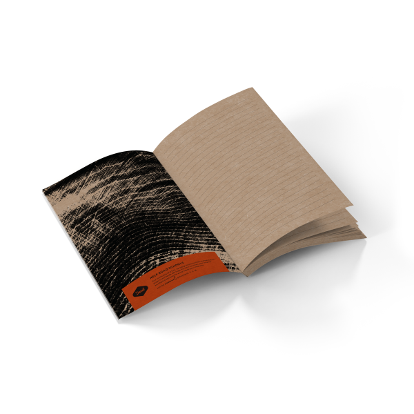 Veliky Pines Kraft Layflat Notebook KLC2305KL
