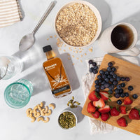 Vanilla Bean Infused Organic Maple Syrup