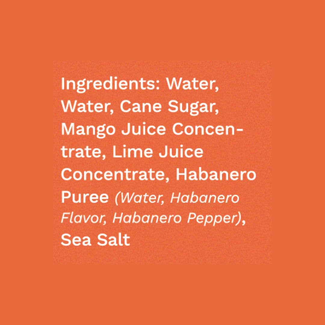 Mango Habanero Margarita Cocktail-Mocktail Mixer, 16 fl oz