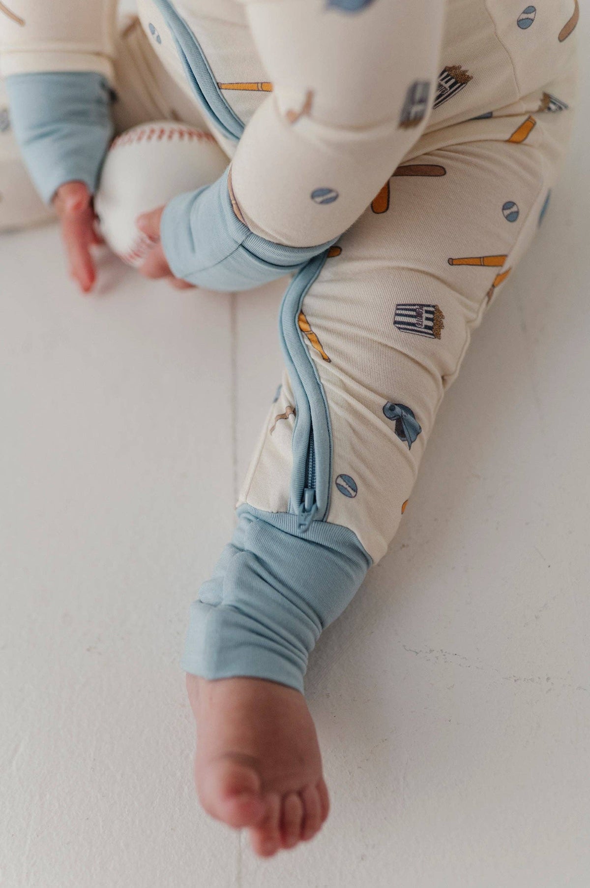 Babysprouts Long Sleeve Zip Romper