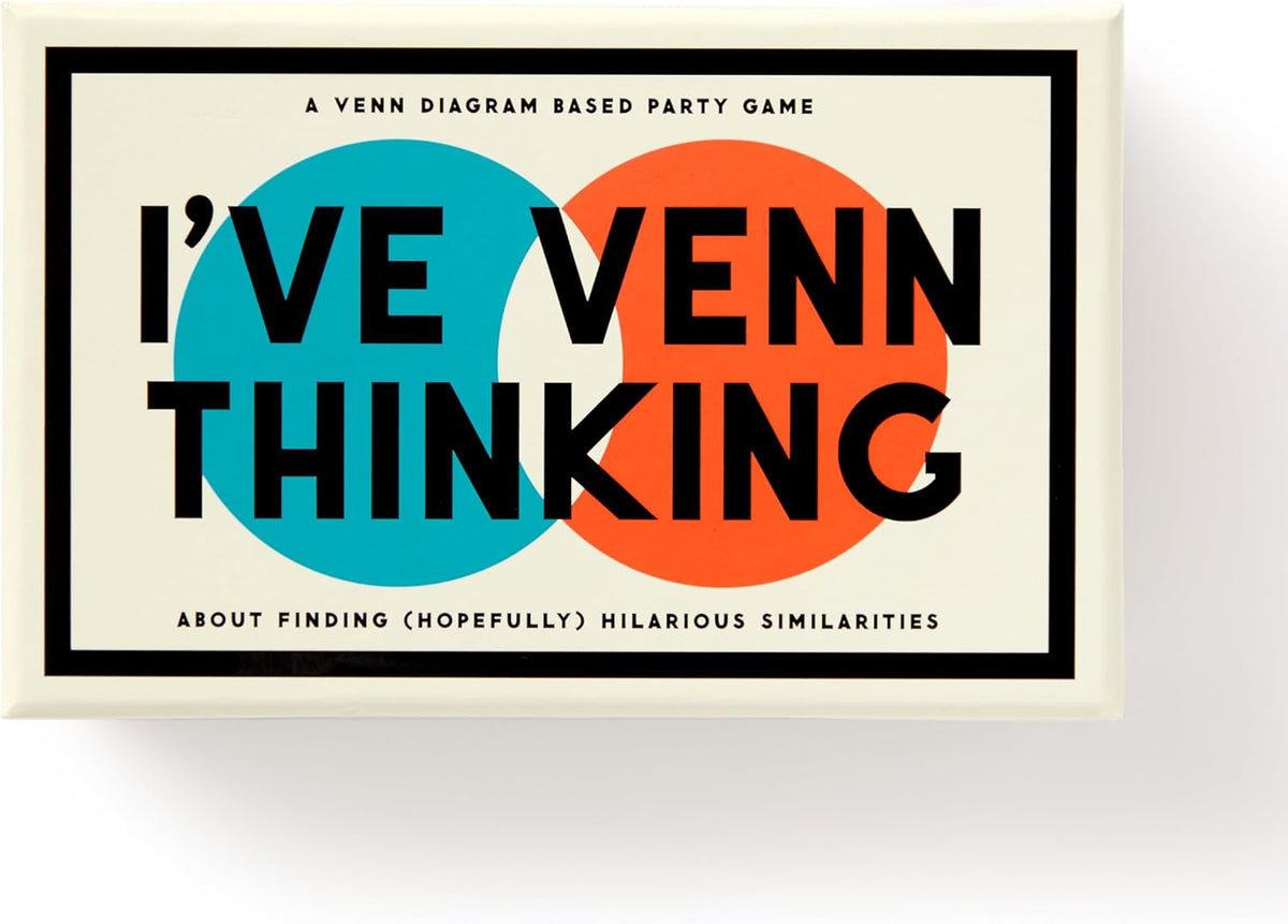 I've Venn Thinking – Fun Party Card Game About Finding Funny Common Things from Unexpected Pairings