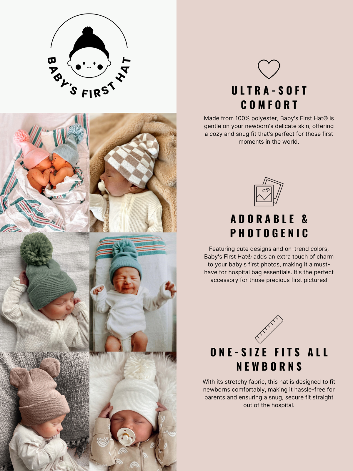 Baby's First Hat®, Sand Bear