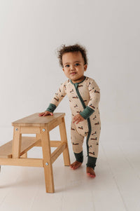 Babysprouts Long Sleeve Zip Romper